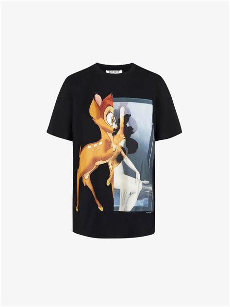 givenchy bambi shirt|Givenchy Bambi meaning.